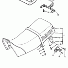 XT 600 Сидение