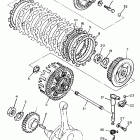 XT 600 Сцепление