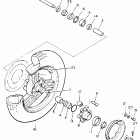 XVZ 1300 Заднее колесо