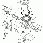 YZ 250 Цилиндр и головка цилиндра