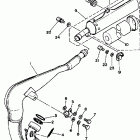 YZ490W Выхлопная система
