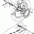 YZ 125 Заднее колесо