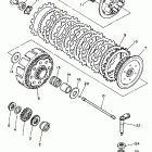 YZ 250 Сцепление