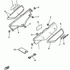 XT 350 Боковые обтекатели