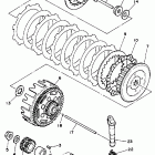 YZ 80 Сцепление
