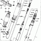 YZ490W Передняя вилка