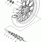XV 250 Переднее колесо