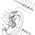 YZ 125 Переднее колесо