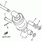 YSR 50 Амортизаторы задние