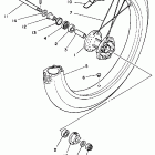 XT 350 Переднее колесо