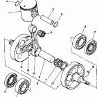 YZ490W Alternate crankshaft piston parts