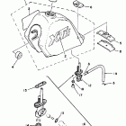 XT 350 Топливный бак
