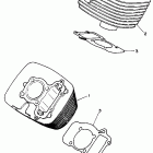 XV 250 Cylinder (non-california model)