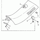 YZ490W Сидение