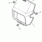 TW 200 Обтекатель 1