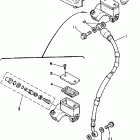 YZ490W Главный тормозной цилиндр,передний