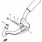 YSR 50 Выхлопная система