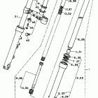 XV 250 Передняя вилка