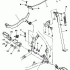 YZ 80 Подножки