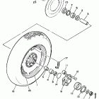 VMX 1200 Заднее колесо