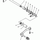 XT 350 Вал переключения