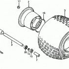 ATC185S Atc185s  front wheel 81
