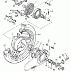 YX 600 Заднее колесо