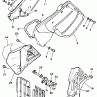 YZ 125 Боковая панель