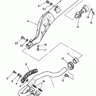 XT 350 Выхлопная система