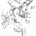 XT 350 Рама (только шт. Калифорния)