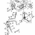 TW 200 Топливный бак  (только шт. Калифорния)