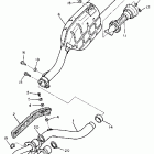 XT 600 Выхлопная система