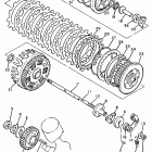 XV 1100 Сцепление