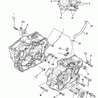XT 350 Crankcase (non-california model)