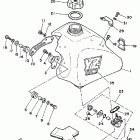 YZ 80 Топливный бак