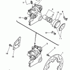 YZ 125 Задний суппорт тормозной