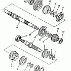XVZ 1300 Трансмиссия