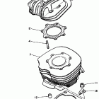 YZ490U Цилиндр