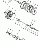 YSR 50 Сцепление