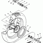 YZ 250 Заднее колесо