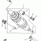 TW 200 Амортизаторы задние