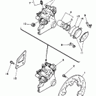 YZ 250 Задний суппорт тормозной