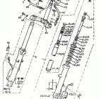 XVZ 1300 Передняя вилка