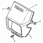 TW 200 Обтекатель 1