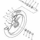 YZ 125 Переднее колесо