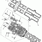 FZR 400 Головка цилиндра