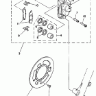 YZ 80 Передний тормозной суппорт