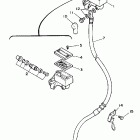 XT 350 Главный тормозной цилиндр,передний