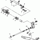 XV 535 Вал переключения