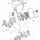 YZ125T Воздушный фильтр